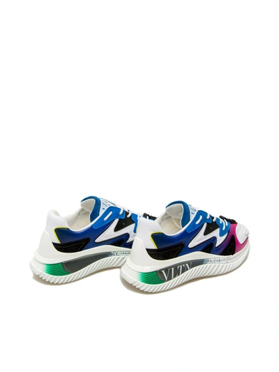 Shop Valentino "wade Runner" Sneakers In White