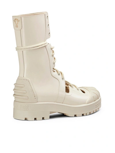 Shop Dior Iron Boots In White
