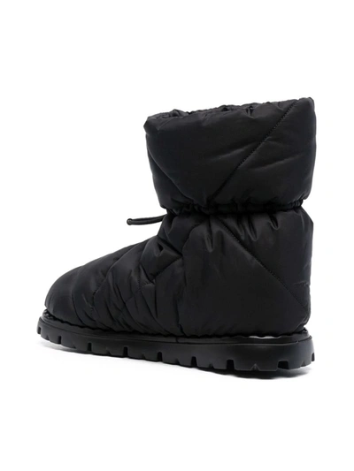 Shop Prada Re-nylon Padded Booties In Black