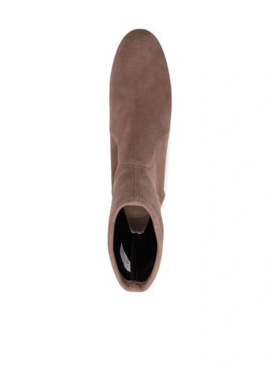 Shop Stuart Weitzman Yuliana 65mm Ankle Boots In Brown