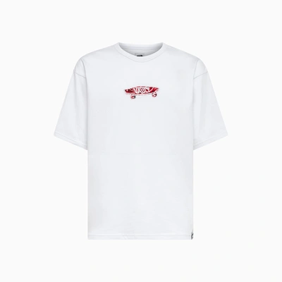 Shop Vans Vault X Bedwin T-shirt Vn0a4vlowht1 In White