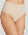 Spanx Undie -tectable Thong Soft Almond M In Soft Nude