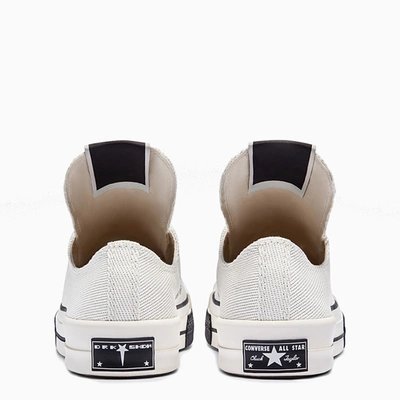 Shop Converse X Drkshdw White Converse Turbodrk Ox Sneakers