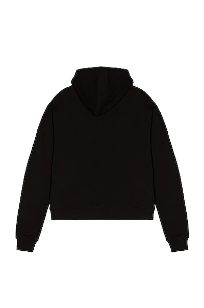 Shop John Elliott Mock Neck Hoodie In Black