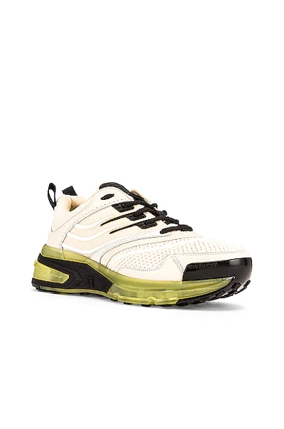 Shop Givenchy Giv 1 Low Sneakers In Off White
