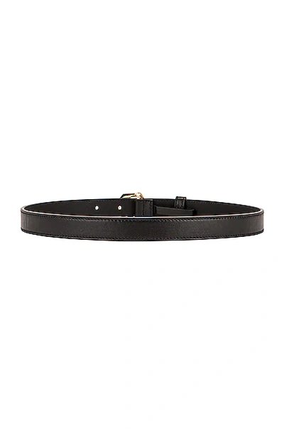 Shop Givenchy Classic Belt In Black