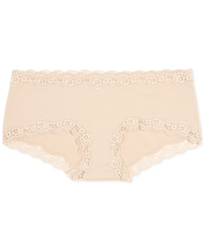 Shop A Pea In The Pod Lace Girl Short Maternity Panties In Nude