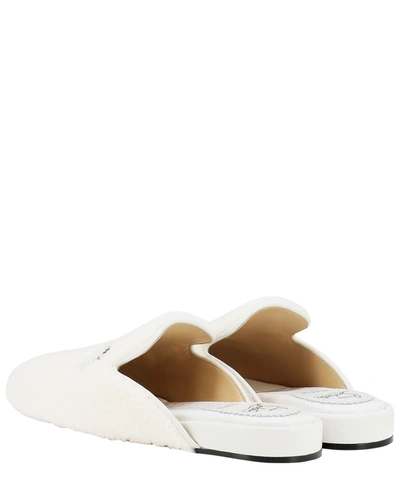 Shop Christian Louboutin "coolito" Slippers In White
