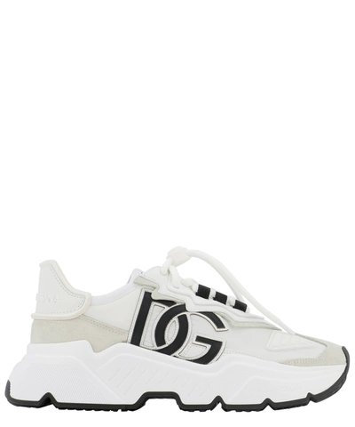 Shop Dolce & Gabbana "daymaster" Sneakers In White