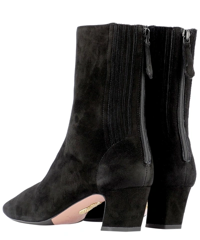 Shop Aquazzura "tres St Honore" Ankle Boots In Black  