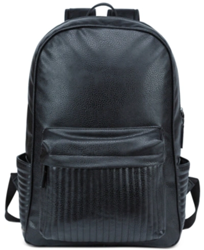 Shop Px Black Padded Backpack