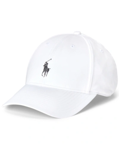 Shop Polo Ralph Lauren Men's Twill Ball Cap In White
