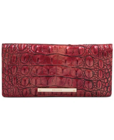 Shop Brahmin Ady Leather Wallet In Chili Melbourne