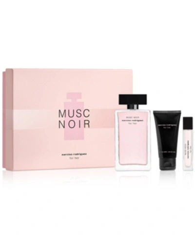 Shop Narciso Rodriguez 3-pc. For Her Musc Noir Eau De Parfum Gift Set