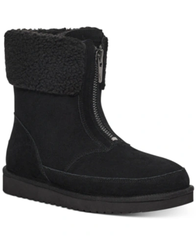 Shop Koolaburra By Ugg Women's Lytta Zip Booties Women's Shoes In Black