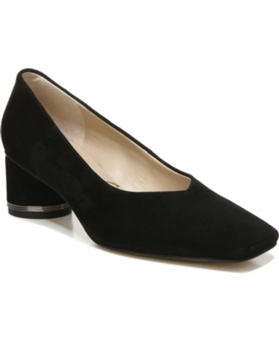 Shop Franco Sarto Pisa Pumps Women's Shoes In Black Suede