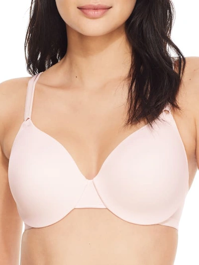 Shop Warner's This Is Not A Bra T-shirt Bra In Rosewater