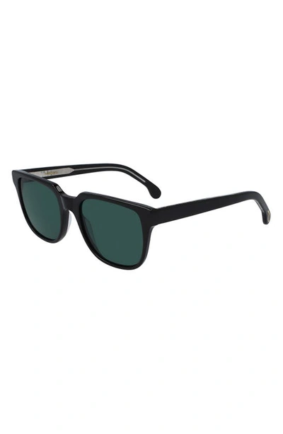 Shop Paul Smith Aubrey 54mm Rectangle Sunglasses In Black Ink/ Crystal