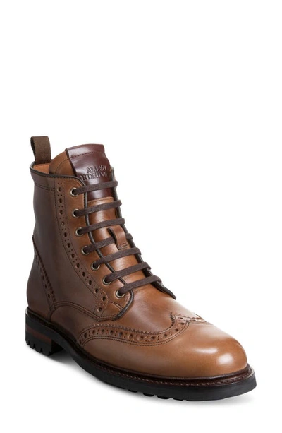 Shop Allen Edmonds Chapman Wingtip Boot In Natural Leather