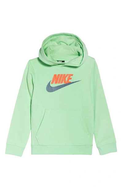 Shop Nike Kids' Sportswear Club Fleece Hoodie In Cucumber Calm
