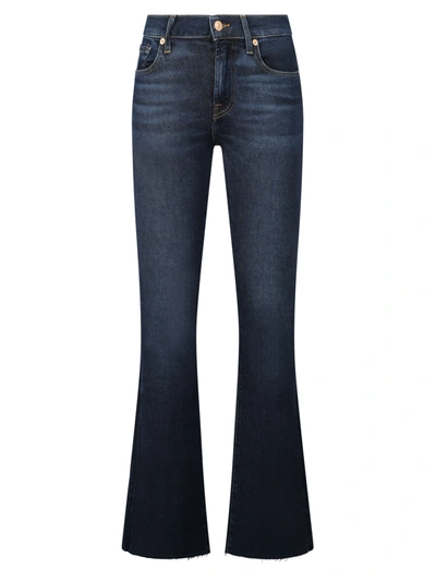 Shop 7 For All Mankind Flared Jeans In Blue