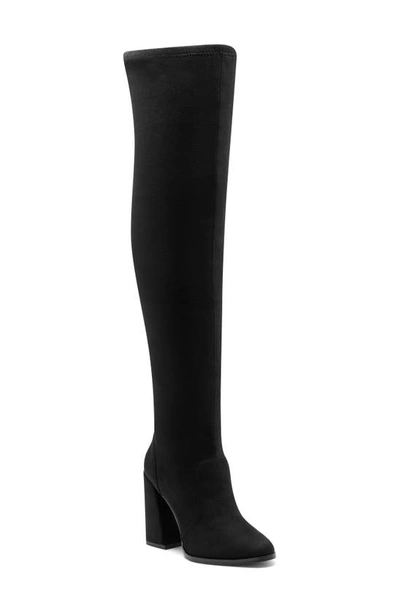 Shop Jessica Simpson Brixten Over The Knee Boot In Black