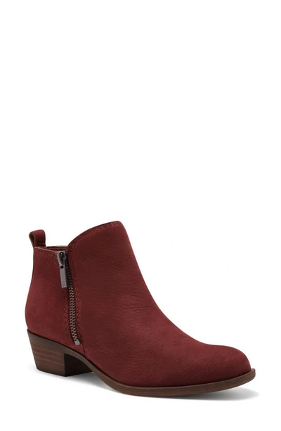 Shop Lucky Brand Basel Bootie In Burnt Henna