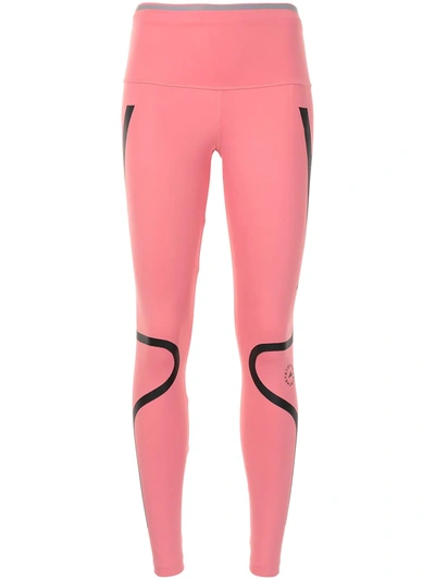 Adidas By Stella Mccartney Truepace Cropped Recycled Primeblue Leggings In  Light Pink | ModeSens