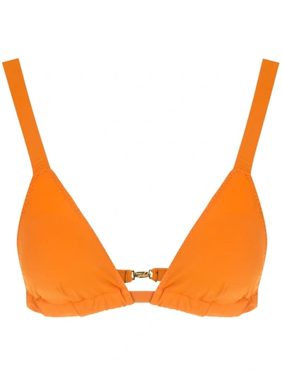 Shop Clube Bossa Paladina Bikini Top In Orange