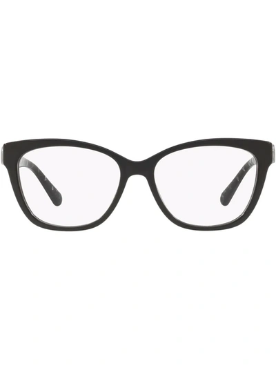 Shop Coach Rectangle Frame Glasses In White