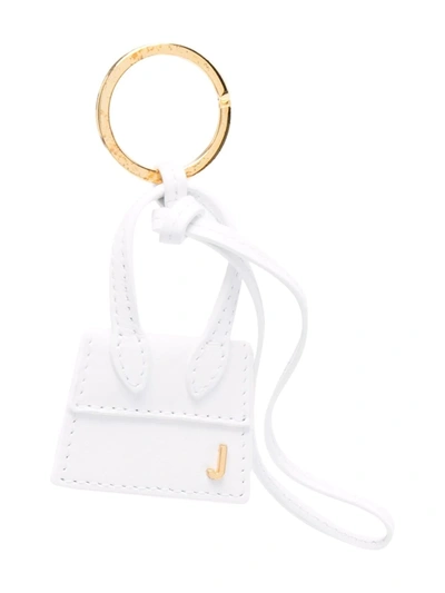 Shop Jacquemus Le Porte Chiquito Keyring In Weiss