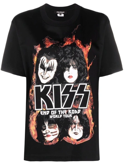 Junya Watanabe 'kiss' Graphic T-shirt In Black | ModeSens