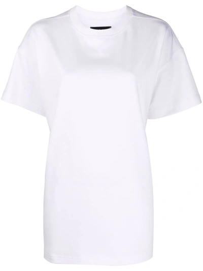 Shop Styland Round-neck Organic Cotton T-shirt In Weiss