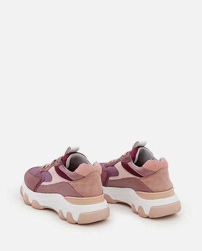 Shop Hogan Hyperactive Sneakers In Pink