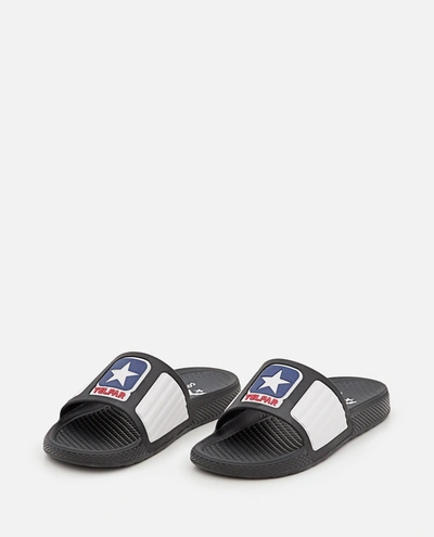 Shop Converse X Telfar Slippers In Black