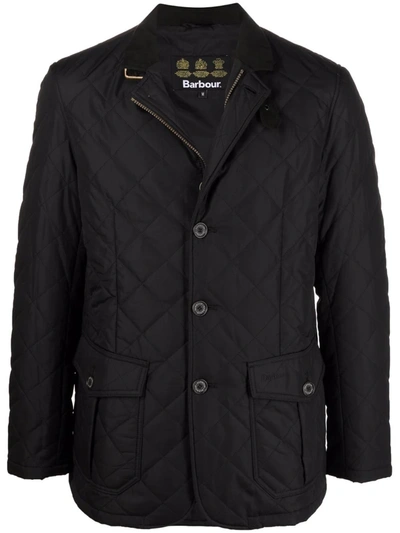 Barbour Lutz Quilted Jacket In Black | ModeSens