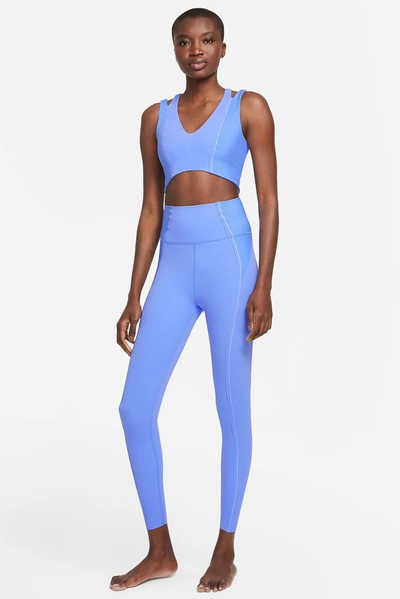 Nike Yoga Luxe Dri fit Women s Infinalon Jumpsuit In Multicolour