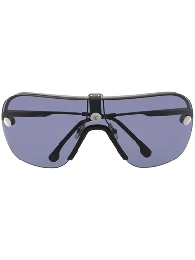 Shop Carrera Gradient Oversize-frame Sunglasses In Schwarz