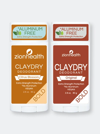 Shop Zion Health Citrus Blossom + Original Deodorant Duo