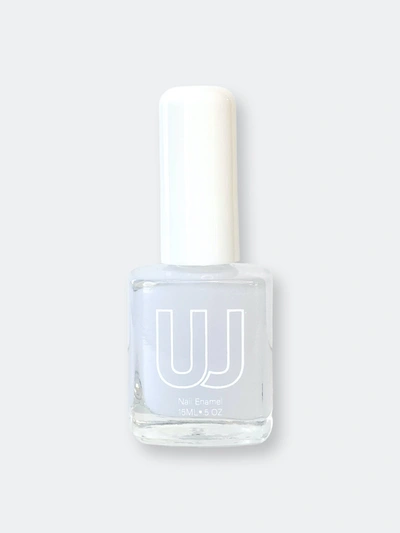 Shop Jonesy Wood Muted Matte Top Coat Nail Polish In White