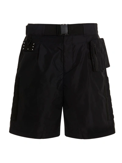 Shop Mcq By Alexander Mcqueen Shorts In Black