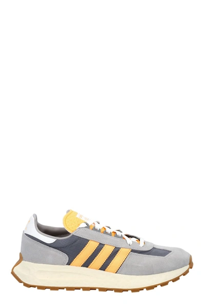 Museo Guggenheim Ponte de pie en su lugar personaje Adidas Originals Grey/yellow Retropy E5 Sneakers | ModeSens