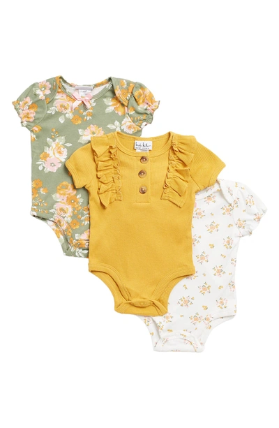 Nordstrom Assorted 3-Pack Cotton Bodysuits