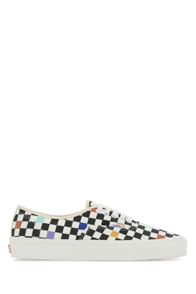 Shop Vans Multicolor Fabric Authentic 44 Sneakers Checked  Donna|uomo 9+