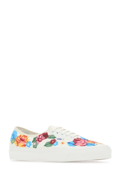 Shop Vans Printed Fabric Authentic 44 Sneakers Floral  Donna|uomo 9