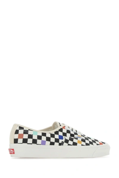 Shop Vans Multicolor Fabric Authentic 44 Sneakers Checked  Donna|uomo 9+