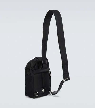 Shop Givenchy Mini 4g Light Nylon Backpack In Black