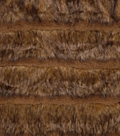 Shop Chloé Faux Fur Coat In Brown