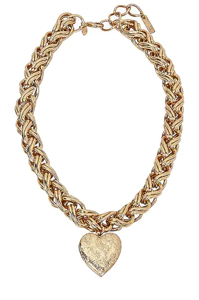 Shop Jennifer Behr Coeur Necklace In Gold