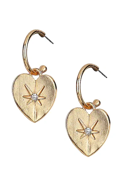 Shop Jennifer Behr Romeo Hoop Earrings In Gold